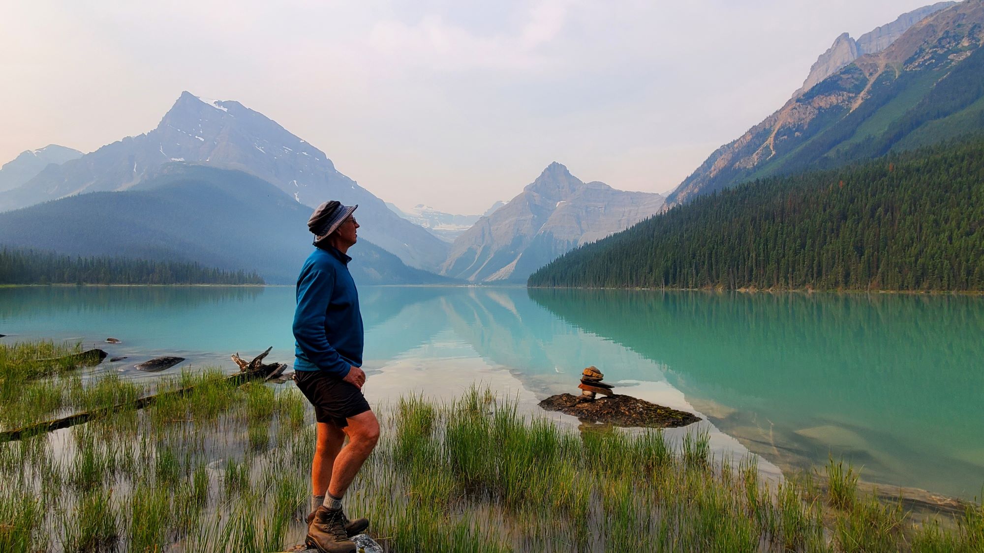 Nigel at the Secret Lake